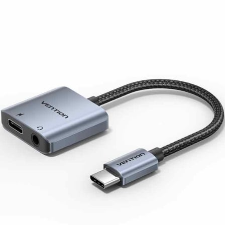 Adaptador Audio Vention BIGHA/ USB Tipo-C Macho